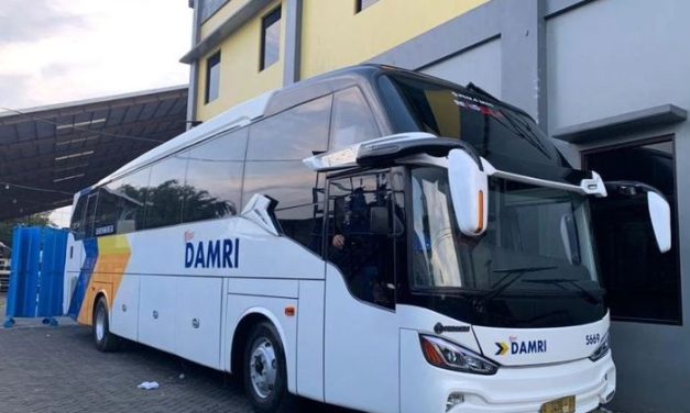 Angkutan Bus Damri Milik Transportasi Negara Indonesia
