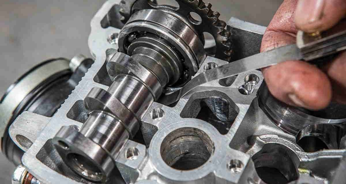 Bagian Motor Pada Sebuah Komponen Klep Kendaraan