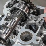 Bagian Motor Pada Sebuah Komponen Klep Kendaraan