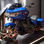 Sebuah Kendaraan Moge Harley Yang Sudah Terkenal