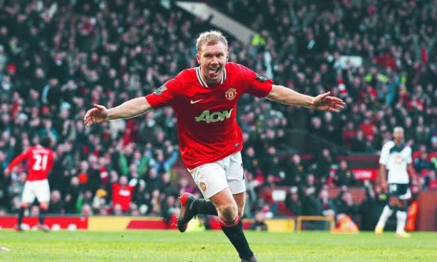 Pemain Tengah MU Paul Scholes Di Sepak Bola