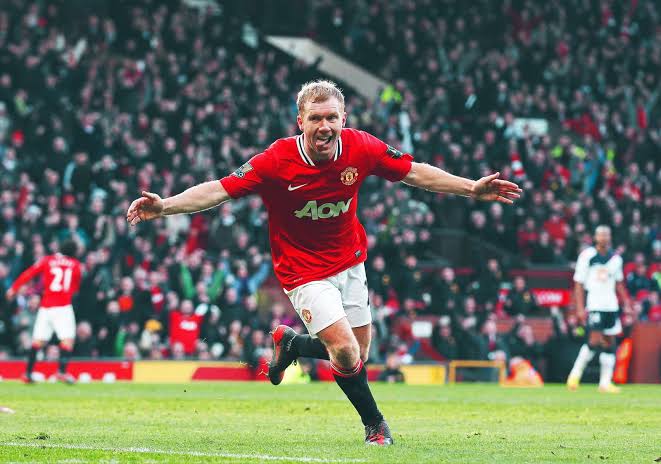 Pemain Tengah MU Paul Scholes Di Sepak Bola