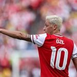 Pesepakbola Jerman Ozil Dengan Kelincahan Dan Kreatif